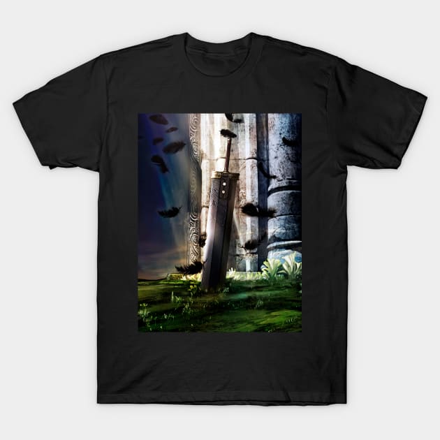 A hero's sword T-Shirt by mcashe_art